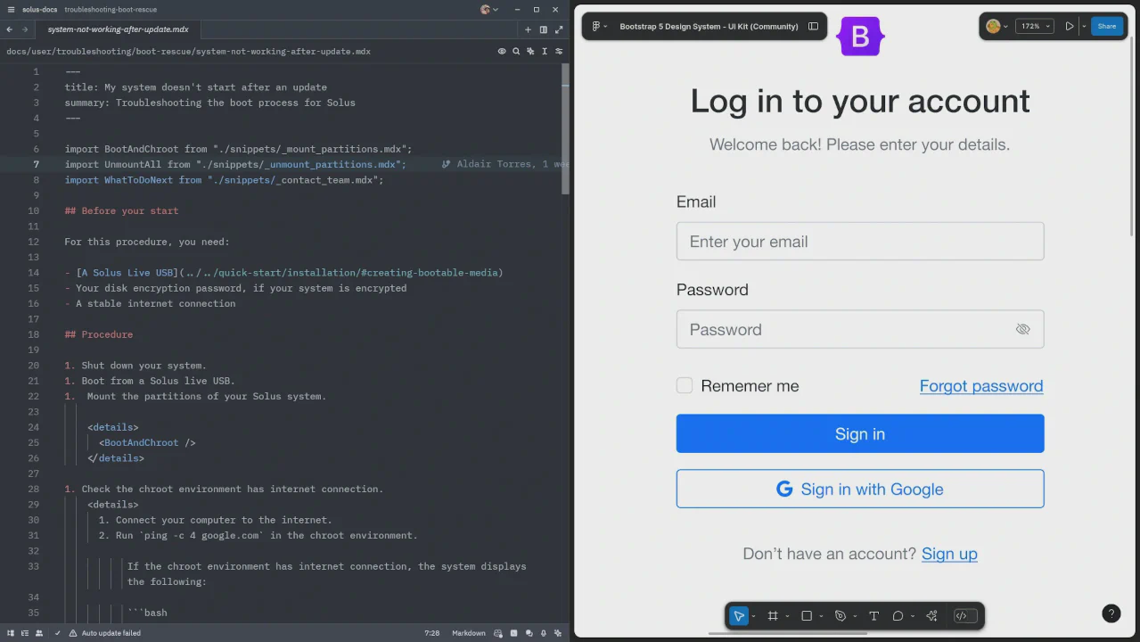 Lotus Docs Screenshot